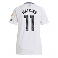 Echipament fotbal Aston Villa Ollie Watkins #11 Tricou Deplasare 2024-25 pentru femei maneca scurta